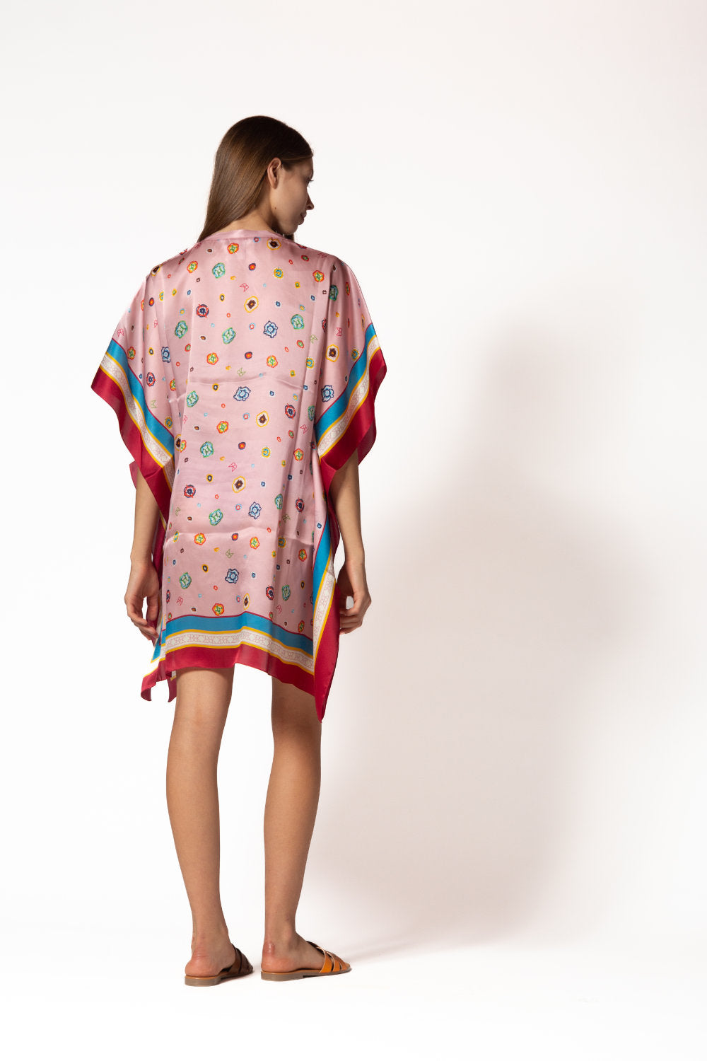 Silk Kaftan Long