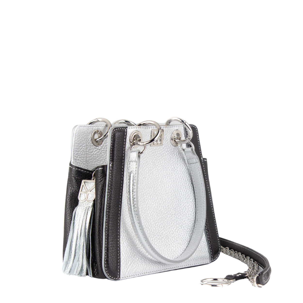 Silver/Black