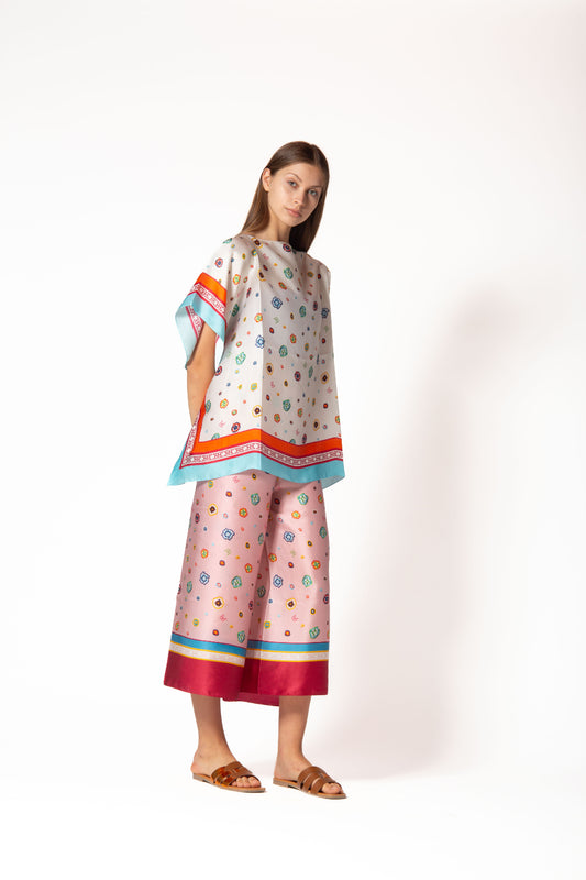 Silk Kaftan Short